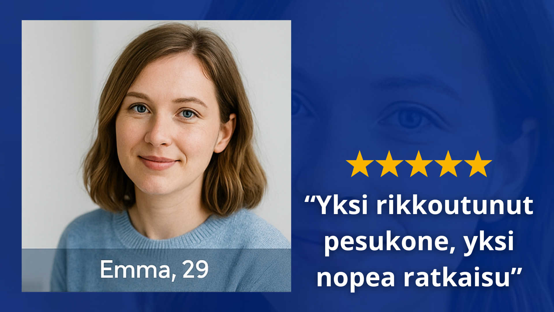 Emma, 29, Espoo – hymyilevä henkilö